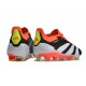 adidas Predator Low Elite FG Solar Energy - Core Black White Solar Red