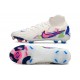 Nike Phantom Luna II Elite FG High Top White Pink Blue