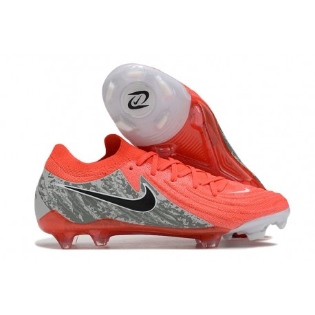 Nike Phantom Luna 2 Elite FG Low Cut Red Grey Black