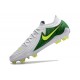 Nike Phantom Luna 2 Elite FG Low Cut White Green Yelllow