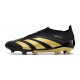 adidas Predator Elite Laceless FG Cleats Black Gold