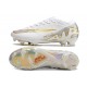 New Nike Air Zoom Mercurial Vapor XV Elite FG Whtie Gold Silver