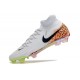 Nike Phantom Luna II Elite FG High Top White Black Orange