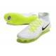 Nike Phantom Luna II Elite FG High Top White Black Volt