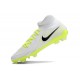 Nike Phantom Luna II Elite FG High Top White Black Volt