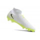 Nike Phantom Luna II Elite FG High Top White Black Volt