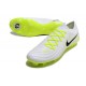 Nike Phantom GX 2 Elite FG Cleats White Black Volt