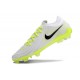 Nike Phantom GX 2 Elite FG Cleats White Black Volt