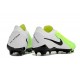 Nike Phantom GX 2 Elite FG Cleats Green White Black