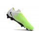 Nike Phantom GX 2 Elite FG Cleats Green White Black