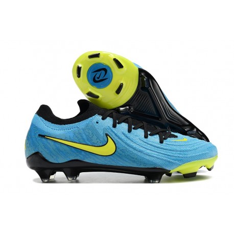 Nike Phantom GX 2 Elite FG Cleats Blue Yellow