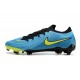 Nike Phantom GX 2 Elite FG Cleats Blue Yellow