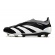 adidas Predator Elite Laceless FG Cleats Black White