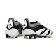 adidas Predator Elite Laceless FG Cleats Black White