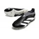 adidas Predator Elite Laceless FG Cleats Black White