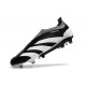 adidas Predator Elite Laceless FG Cleats Black White