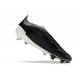 adidas Predator Elite Laceless FG Cleats Black White