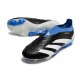 adidas Predator Elite Laceless FG Cleats Black White Blue