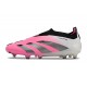 adidas Predator Elite Laceless FG Cleats Pink White Black