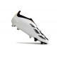 adidas Predator Elite Laceless FG Cleats White Black Red Yellow