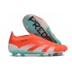 adidas Predator Elite Laceless FG Cleats Crimson White Blue