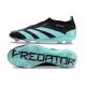 adidas Predator Elite Laceless FG Cleats Black Blue