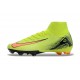 Nike Zoom Mercurial Superfly X Elite FG Yellow Orange