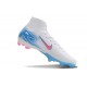 Nike Zoom Mercurial Superfly X Elite FG White Blue Pink