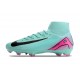 Nike Zoom Mercurial Superfly X Elite FG Green Pink Black