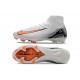 Nike Zoom Mercurial Superfly X Elite FG White Orange Black