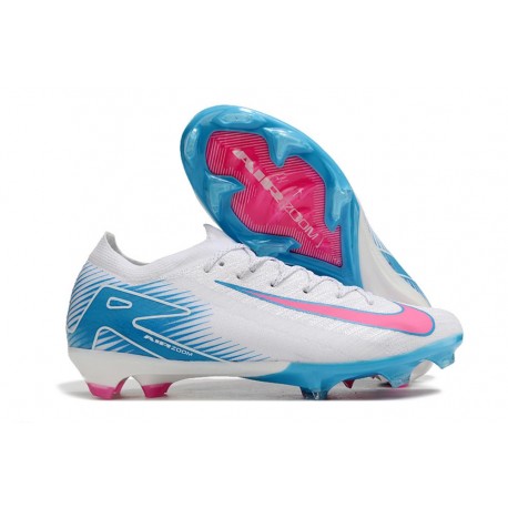 Nike Air Zoom Mercurial Vapor 16 Elite FG White Blue Pink