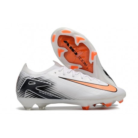 Nike Air Zoom Mercurial Vapor 16 Elite FG White Orange