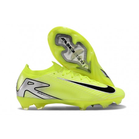 Nike Air Zoom Mercurial Vapor 16 Elite FG Volt Black Silver