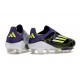 New adidas F50+ Laceless FG Purple Yellow