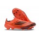 New adidas F50+ Laceless FG Red Black