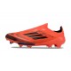 New adidas F50+ Laceless FG Red Black