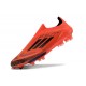 New adidas F50+ Laceless FG Red Black