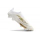 New adidas F50+ Laceless FG Ftwr White Gold Met