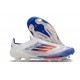 New adidas F50+ Laceless FG Ftwr White Solar Red Lucid Blue