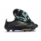 New adidas F50+ Laceless FG Core Black Iron Met Gold Met