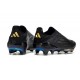 New adidas F50+ Laceless FG Core Black Iron Met Gold Met