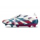 adidas Predator Elite Tongue FG White Cyan Red