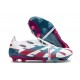 adidas Predator Elite Tongue FG White Cyan Red