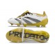 adidas Predator Elite Tongue FG White Gold Silver