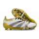 adidas Predator Elite Tongue FG White Gold Silver