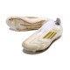 adidas F50 LL Elite FG Soccer Shoes Ftwr White Gold Met