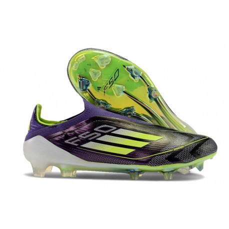 adidas F50 LL Elite FG Soccer Shoes Unity Purple White Lucid Lemon