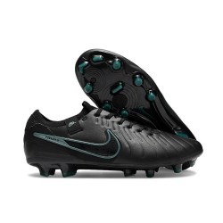 Nike Tiempo Legend 10 Elite FG Black Deep Jungle