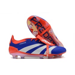 New adidas Predator Elite Tongue FG Lucid Blue Ftwr White Solar Red