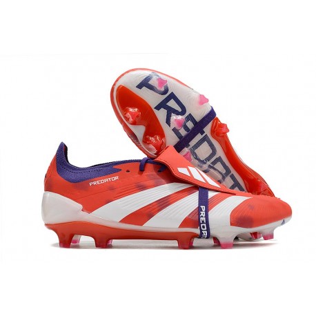 New adidas Predator Elite Tongue FG Red White